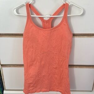 Lululemon Ebb to Street Tank, Size 8, Sunny Coral